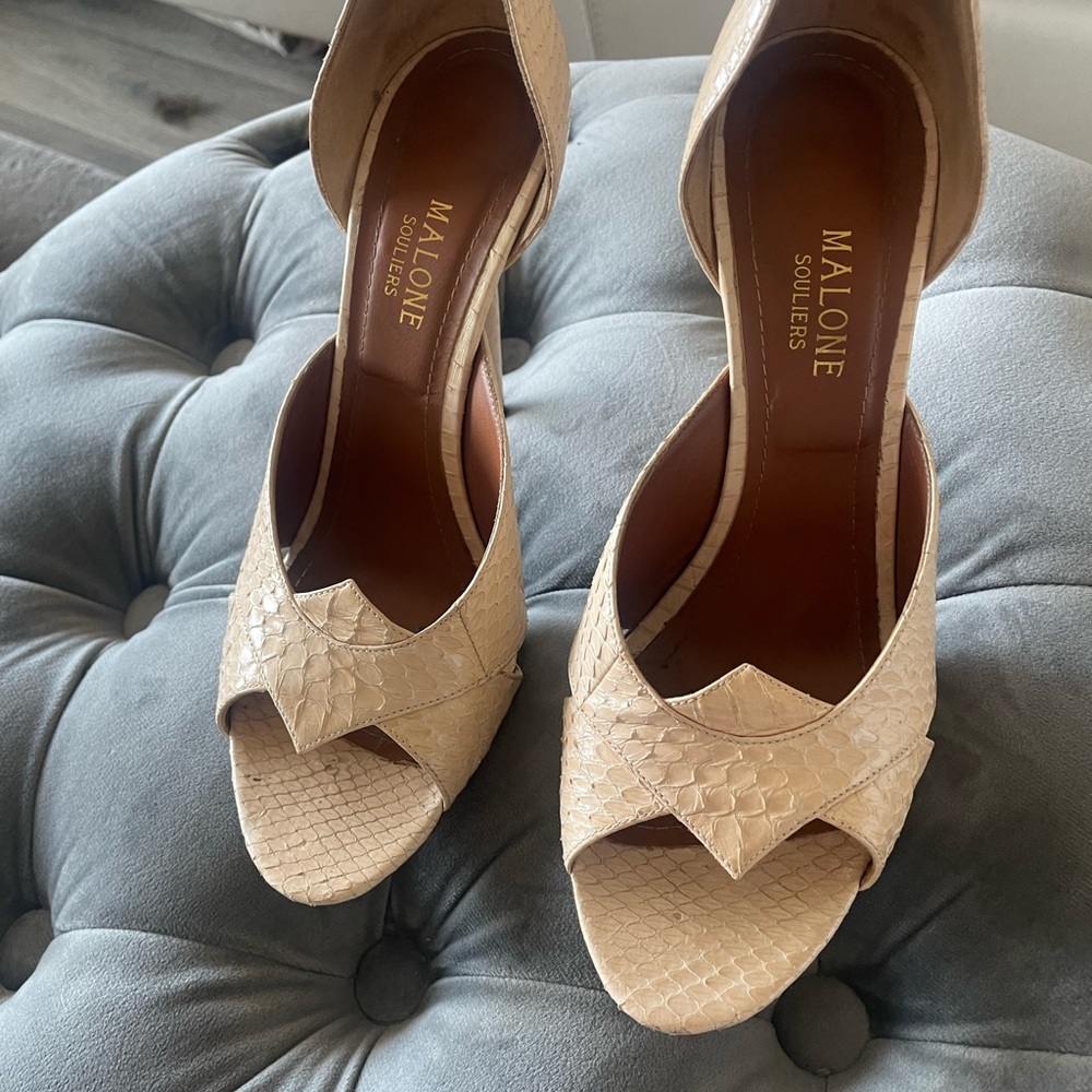 Malone Souliers, size 40, excellent condition worn twice, extraheel tap included - Picture 6 of 7